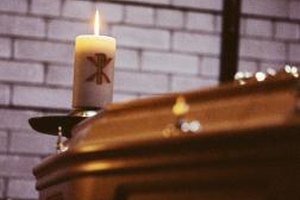 Stockbyte/Stockbyte/Getty Images The wake or viewing before a funeral has slightly different etiquette rules than the actual funeral.