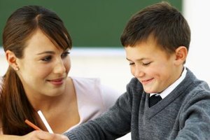 Stockbyte/Stockbyte/Getty Images Writing autobiographies allows elementary students to think critically about events from their lives.