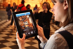 El iPad 2 se utiliza en una variedad de lugares, incluyendo sitios históricos.