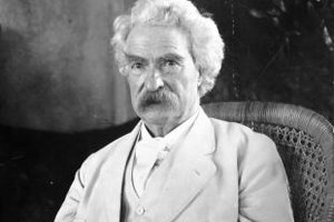 Topical Press Agency/Hulton Archive/Getty Images Twain's