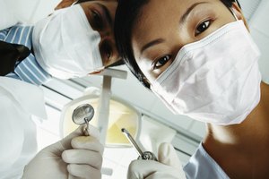 En el dentista.