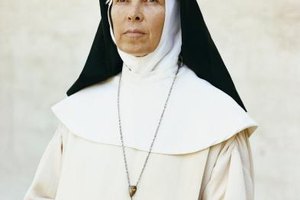 Digital Vision./Digital Vision/Getty Images Before living in a monestary to become a vocational nun, a candidate must live in a monastery for a trial period of at least three years.