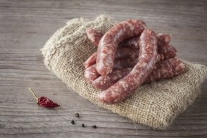 Embutido sin cocinar.