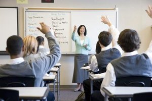Jetta Productions/Digital Vision/Getty Images Students with dyslexia can get targeted instruction by specially trained teachers in private school setting.