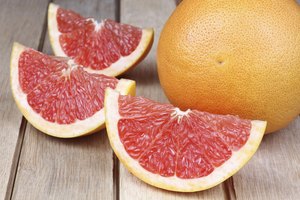 Pomelo en rodajas