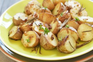 Patatas asadas.