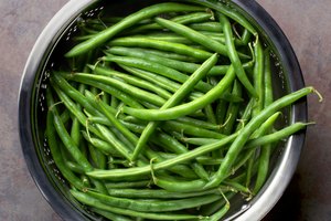 Las judías verdes son una opción de verduras sin almidón.