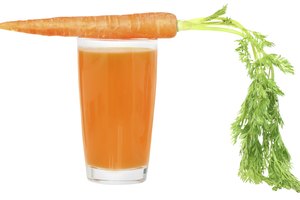 Jugo de zanahoria.