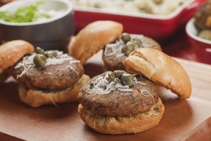 Hamburgesa vegetariana.