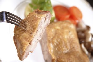 Pechuga de pollo asada.