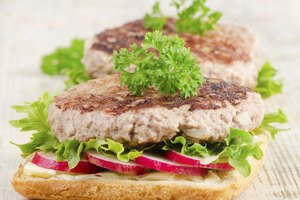 Hamburguesa de pavo.