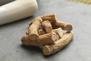 Pila de ginseng.