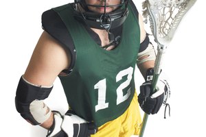 Jugador de lacrosse.