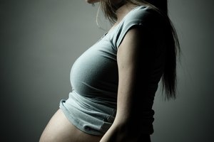 Los músculos abdominales cambian para hacerle espacio al bebé.