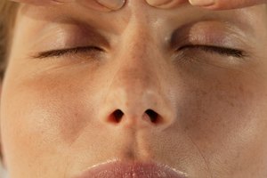 Masaje facial.