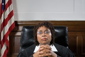 Portrait of a judge