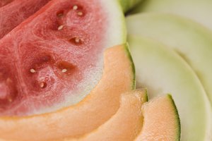 Cantalupo suave en rodajas
