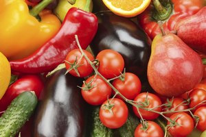 Vegetales y frutas.