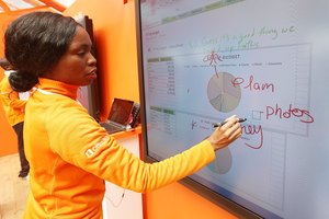 Powerpoint es un paquete de software de presentación realizado por Microsoft.
