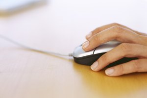 Ratón de ordenador conectado a través de USB
