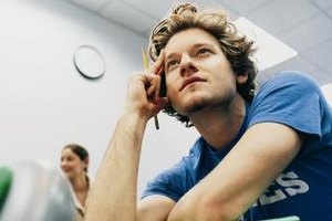 Digital Vision./Digital Vision/Getty Images Critical thinkers demonstrate actions and behaviors that distinguish them from the rest of the group.