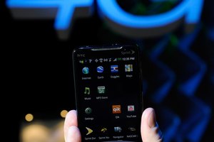 Todos los teléfonos EVO de HTC tienen la capacidad para transferir datos a velocidades 4G.