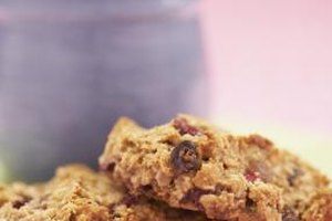 Jupiterimages/Brand X Pictures/Getty Images A few simple substitutions can transform a cholesterol-rich cookie into a healthy cholesterol-free cookie.