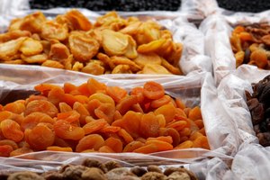Los frutos secos son una fuente muy concentrada de calorías.