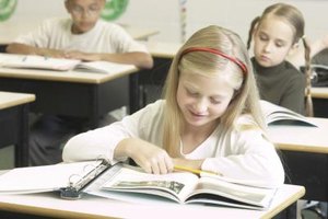 Hemera Technologies/AbleStock.com/Getty Images The use of repeated readings and attentional cues in reading instruction have been shown to increase comprehension.