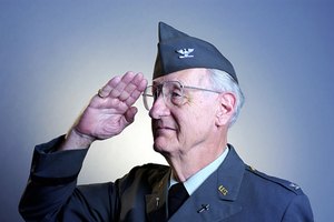 Thinkstock/Comstock/Getty Images Dress blue uniforms reflect America's national color and find their origin in the Revolutionary War.