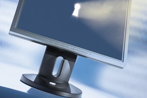 La computadora bloqueada mostrará un protector de pantalla hasta que se proporcione una contraseña.