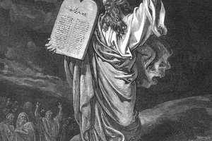 Los Diez Mandamientos de la Ética Informática toman su nombre de la historia bíblica de Moisés.