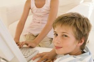Jupiterimages/Pixland/Getty Images As your son and daughter become teens, they can still share a room if necessary with the proper precautions.