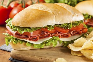 Los emparedados de Subway pueden tener una amplia variedad de tipos de pan.