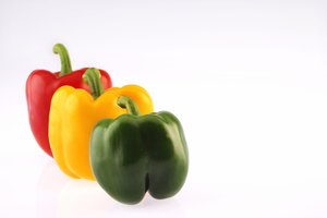 Los pimientos son buenas fuentes de potasio y vitaminas A y C.