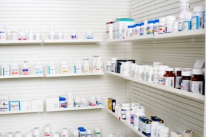 Medicamentos en la farmacia