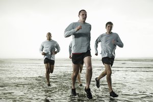 La compresión es una característica relativamente nueva en los shorts que muchos corredores de competición utilizan.