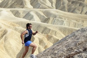 Corre en la punta de tus pies mientras haces la carrera.