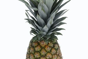 La espinosa cáscara de la piña está repleta de vitaminas y sirve para preparar un sabroso jugo.