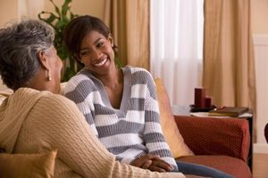 Comstock Images/Comstock/Getty Images Although parents can provide invaluable support to adult children, crossing boundaries can harm relationships.
