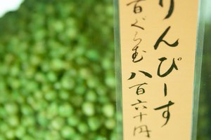 Los guisantes de wasabi son una buena fuente de proteína.