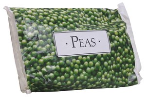 Puedes usar verduras congeladas como bolsa de hielo.