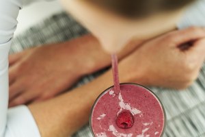 Un batido hace un buen aperitivo alto en calorías.