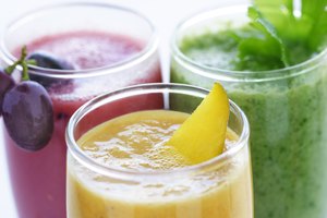 El conteo calórico de un batido es importante.