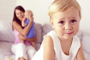 Tu niño puede sentirse excluido por una nueva llegada.