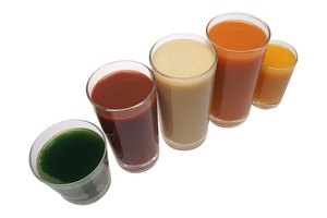 Jugos de legumbres.