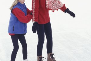 Enseña a los niños a cómo divertirse, con seguridad, sobre el hielo con juegos atractivos.