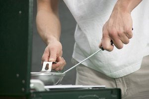 Las estufas de propano son fáciles de configurar y utilizar.
