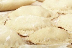 Pierogis de papa y queso.