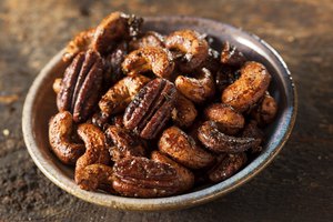 Nueces con pimienta de cayena.